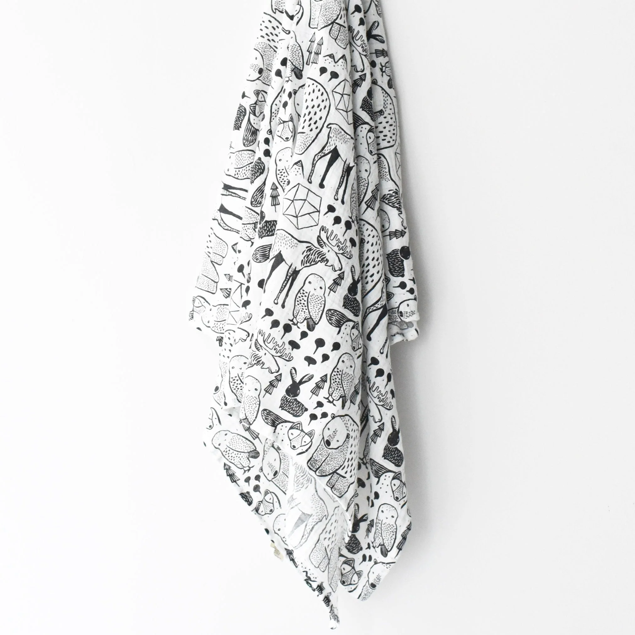 Baby | Organic Muslin Swaddle - Nordic - Image 3