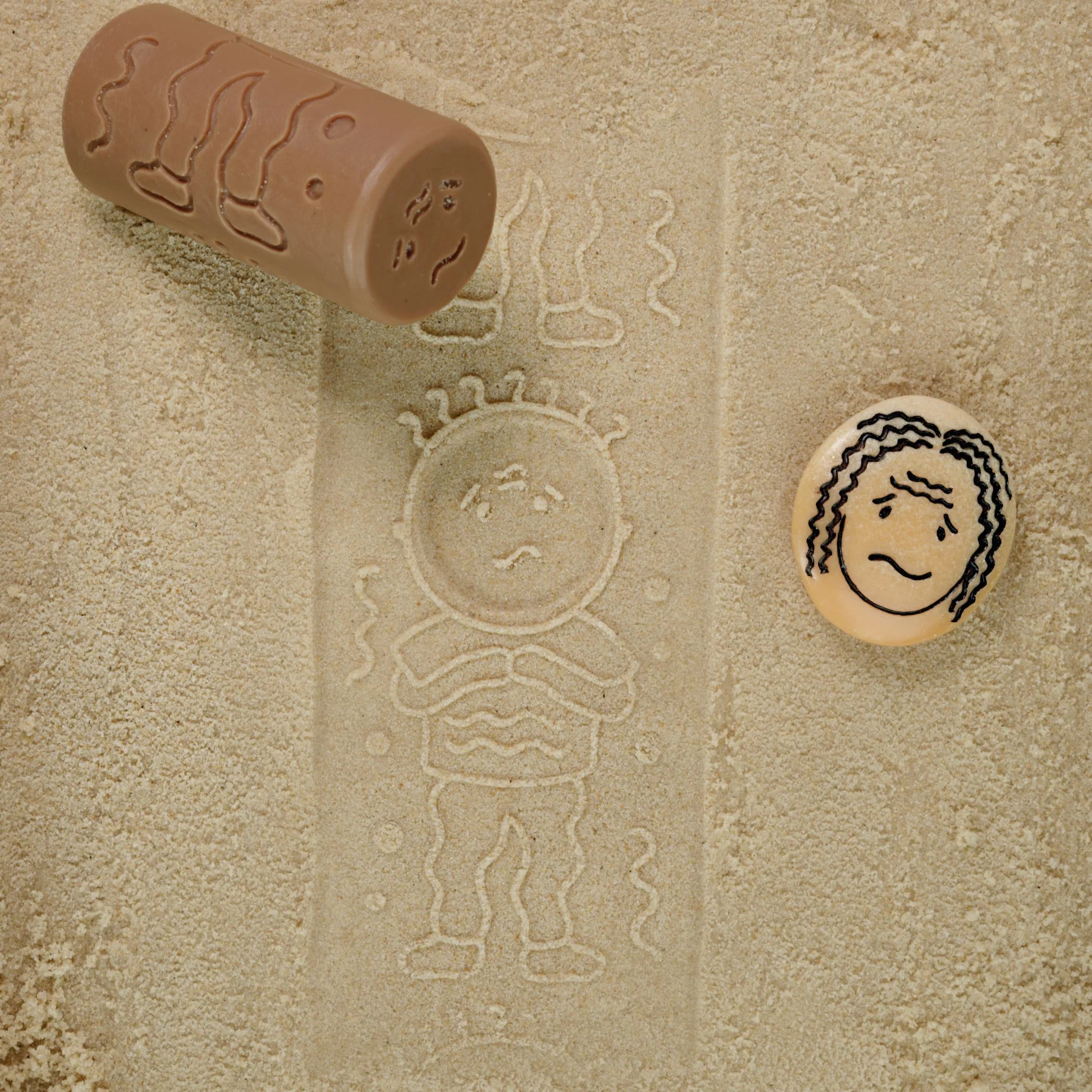 Emotions  Play Dough Roller and Stamp Set - Image 6