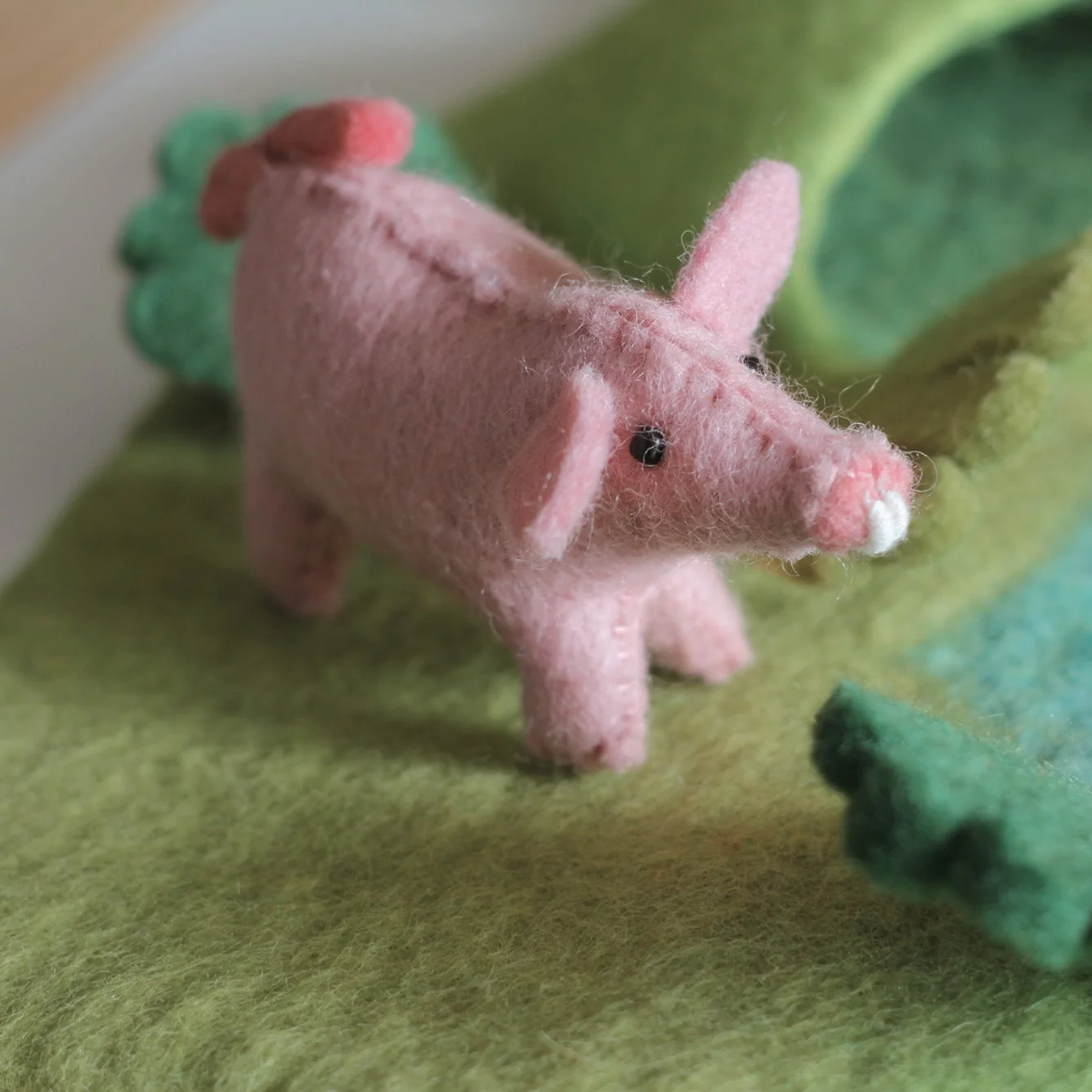 Felt Pig Farm Animal | Felted Animal - Image 3