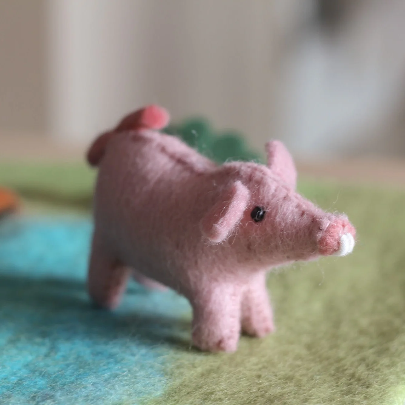 Felt Pig Farm Animal | Felted Animal - Image 4