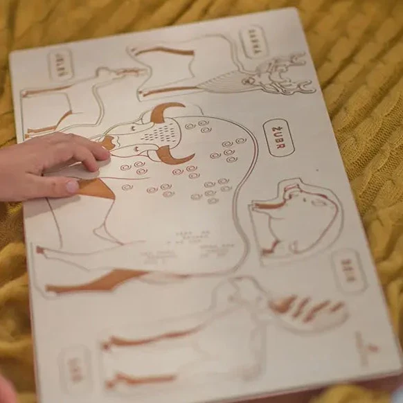 Forest Animals Wooden Puzzle - Image 3