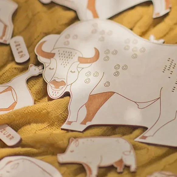 Forest Animals Wooden Puzzle - Image 5