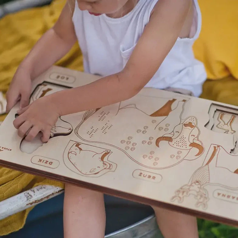 Forest Animals Wooden Puzzle - Image 6