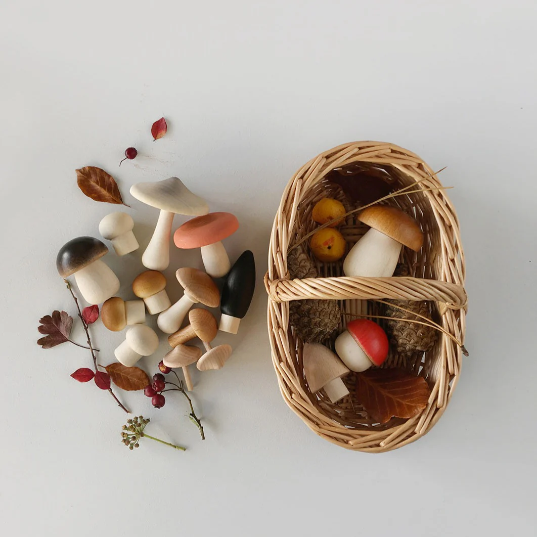 Forest Mushrooms Basket - Moon Picnic - Image 5