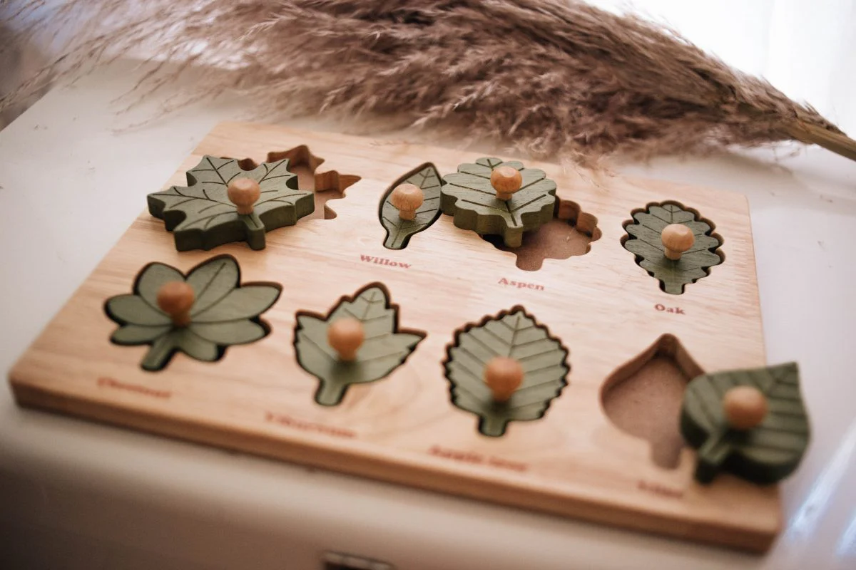 Montessori Leaf Puzzle - Image 3