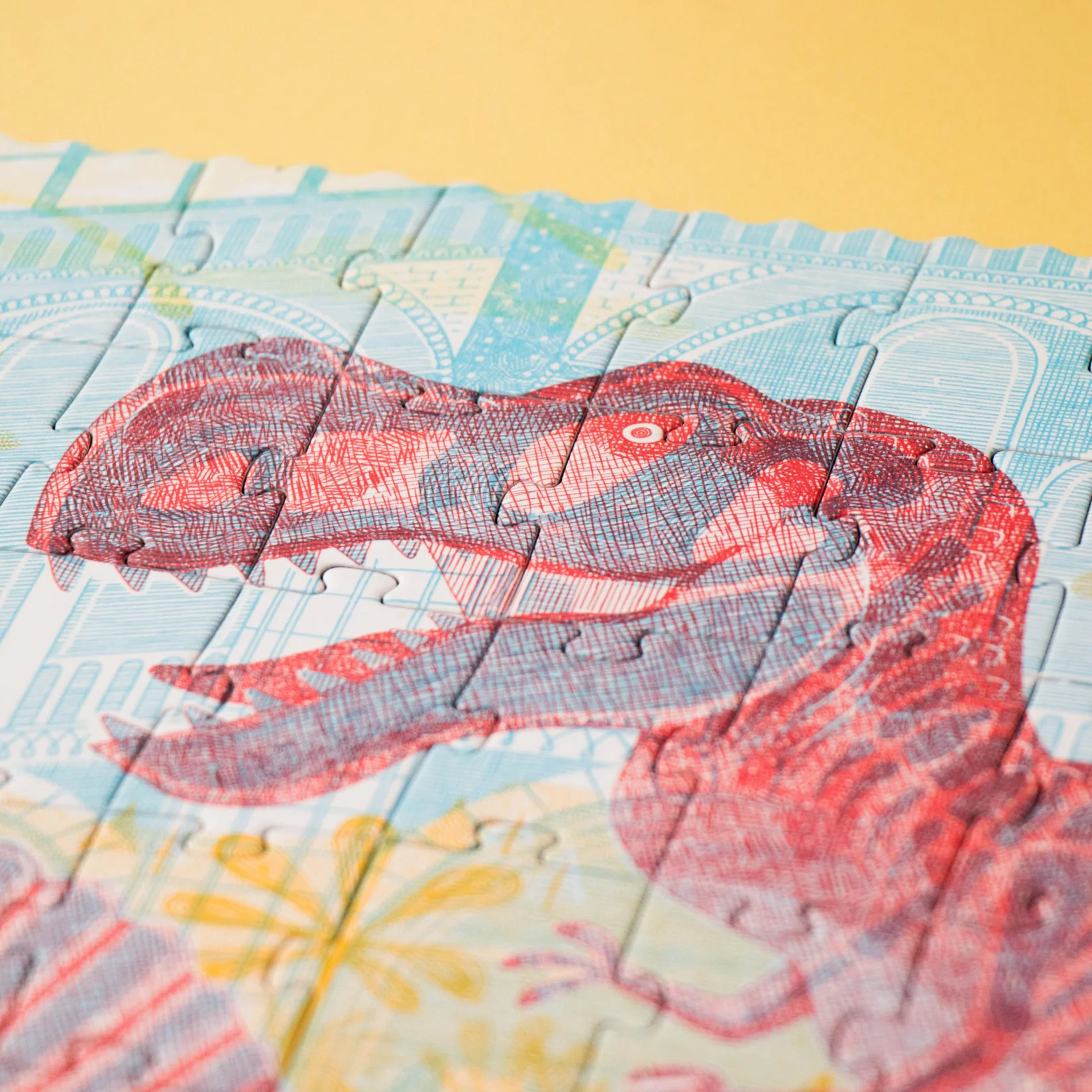 Londji Puzzle - Discover the Dinosaurs (200 pcs) - Magic Glasses - Image 3