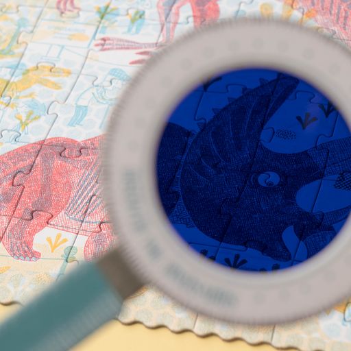 Londji Puzzle - Discover the Dinosaurs (200 pcs) - Magic Glasses - Image 6