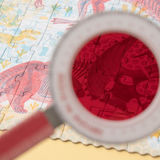 Londji Puzzle - Discover the Dinosaurs (200 pcs) - Magic Glasses - Image 7