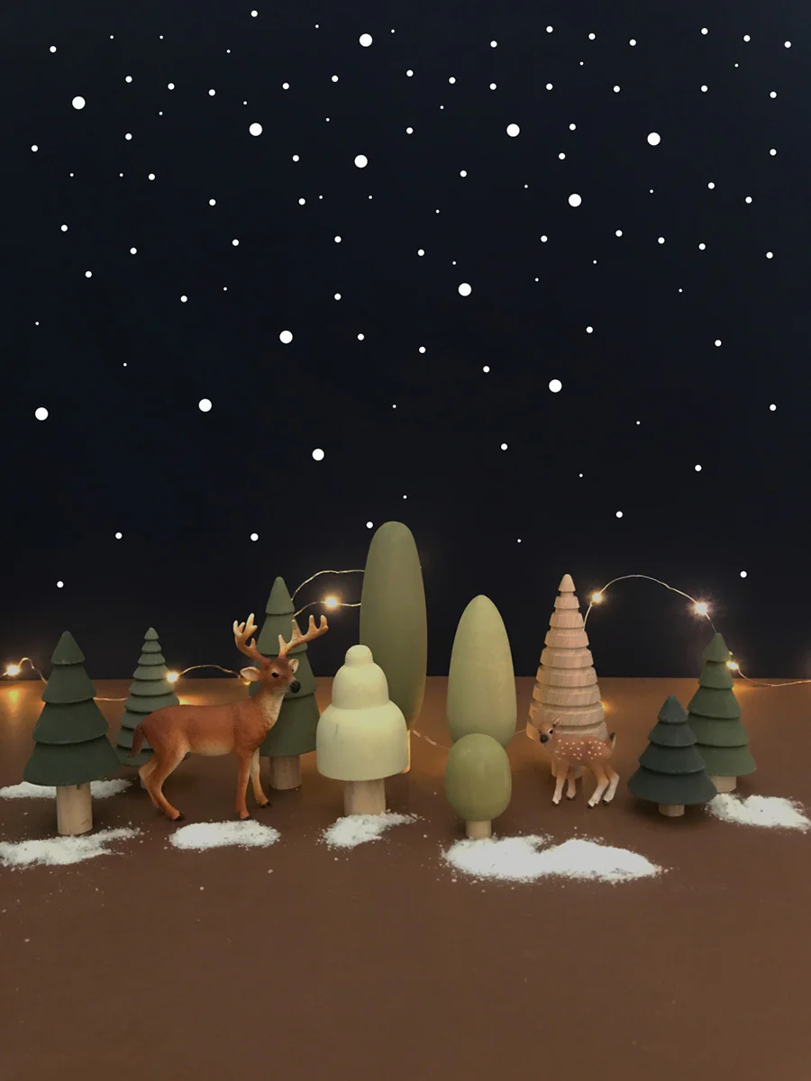 Wooden Forest Set - 10 Trees - Image 4